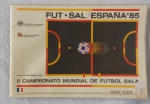 Livreto Antigo de Fut. Sal/España 85 - Campeonato Mundial de Futebol de Salão.
