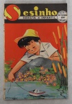 Revista Infantil  Sesinho n.º 141 setembro de 1959, borda desgastada, páginas amareladas do tempo, em bom estado.