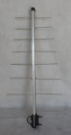 Pequena Antena externa com  fabricada em alumínio. Med. 61cm x 31cm