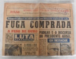Jornal Luta Democrática ano XXI - 2 de setembro de 1974.