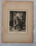 Gravura - Negros Novos - Lith par Maurin - Med. 15cm x 19cm