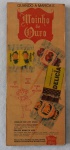 Antigo Quadrinho de propaganda de doce da marca Moinho de Ouro.  Med. 14cm x 33cm