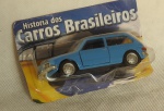 COLECIONISMO - Carrinho de metal Edição História dos Carros Brasileiros. Med. 11cm