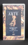 COLECIONISMO - Rara fita VHS com História da arte na caixa original.