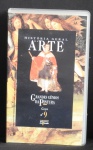 COLECIONISMO - Rara fita VHS com História da arte na caixa original.