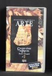 COLECIONISMO - Rara fita VHS com História da arte na caixa original.