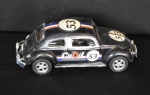 Carrinho Plástico Antigo - Fusca Super Car 53 - perda de parte do para-choque.