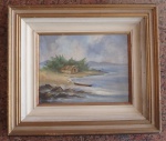 Choupana na Praia de Gracinda Cantélmo / O.S.T / 58x50