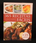 Antigo Livro de 365 Receitas Fáceis de coleção