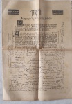 COLECIOINISMO - Jornal O diário de Santos de 15 de abril de 1965