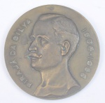 COLECIONISMO - Medalha do Cinquentenário da Descoberta e Identificação do Schistosomum Mansoni no Brasil  - Pirajá da Silva 1908 - 1956