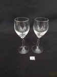 Par de Taças Licor Em Cristal Strauss Pé disco. Medida: 13 cm x 4 cm