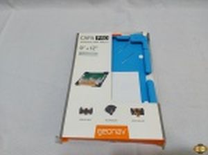 Película universal para Tablet em silicone azul. Para aparelhos de 9" à 12".