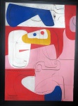 Le Corbusier (1887 - 1965) - Óleo sobre madeira, medindo 110x80cm, assinado no canto inferior esquerdo. Todas as obras estrangeiras são vendidas na categoria Atribuído. OBS:  A obra está localizada em Santa Catarina / Retirada ou envio deverá partir de lá.