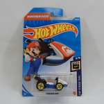 Hot Wheels - Super Mario - Mario kart - Linda miniatura na embalagem original do Standard kart do mario na embalagem lacrada