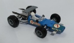Miniatura Champion  Matra -  F1 V12  -  J.P. Beltoise -  # 7 - 6,5 cm - Fabricada na França -  item de coleção na embalagem original - miniatura íntegra.