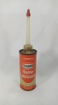 TEXACO - Linda lata de óleo americana da Texaco para óleo lubrificante de uso caseiro. Mede 19cm de altura, conseidera-se vazia