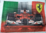 Banner Ferrari  produto oficial licenciado  medidas: 1,40 X1,00 - 100% poliéster  item de coleção muito bem conservado  sem avarias