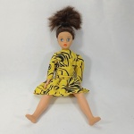 Brinqeudo antigo ESTRELA - Boneca Susi Morena dos anos 90. Mede 30cm de altura. Fabricado pela Brinquedos Estrela