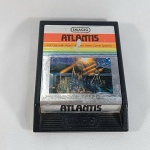 Brinquedo antigo - Video Game Atari - Cartucho do Jogo Atlantis - Imagic - Não foi testado por falta do console mas apresenta bom estado.