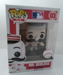 Funko Pop! Baseball - MLB  Mr. Redlegs  MLB Mascots  nº03 -  item de coleção na embalagem   sem manuseio