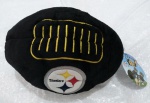 Pelúcia NFL (Simon Sez Reverse)  reversível -  Bola / Mascote - Pittsburgh Steelers  item de coleção seminovo (com etiqueta) muito bem conservado