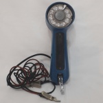 Telefone vintage americano de serviço Bell System, fabricado pela Western Electric, discagem em disco, fios em pano,  em excelente estado, sem testes ou garantias futuras