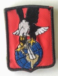 MILITARIA - Bordado Reconhecimento e Ataque da Força Aérea Brasileira com velcro.