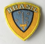 MILITARIA - Antigo bordado do batalhão de Fronteira do Exército Brasileiro.