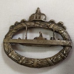 MILITARIA - RÉPLICA DE BADGE DE SUBMARINO DA 1ª GUERRA MUNDIAL