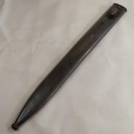 MILITARIA - BAINHA da BAIONETA ALEMÃ BUTCHER, usada durante a Primeira Guerra Mundial (WWI German Butcher Bayonet - 1915). ATENÇÃO: SOMENTE A BAINHA ESTÁ SENDO VENDIDA.