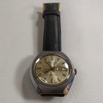 ANTIGO RELÓGIO de Pulso marca ASEIKON DE LUXE (07), movimento à Corda), com pulseira de couro em excelente estado. Ao comprador será enviado um vídeo do funcionamento - SEM GARANTIA FUTURA.