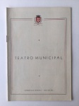 COLECIONISMO - Raro programa oficial do teatro Municipal de São Paulo, da temporada de 1962 Totalmente ilustrado com propagandas de época.