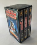COLECIONISMO - Trilogia Guerra nas Estrelas em box especial de fitas em VHS originais.