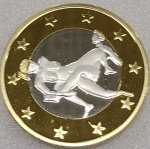 6 SEX EUROS - É UMA MOEDA FANTASIA QUE POSSUI 34 MODELOS COM POSIÇÕES SEXUAIS DIFERENTES... É BIMETÁLICA E TEM 31,0 mm ...O OUTRO LADO DA MOEDA É IGUAL EM TODOS OS MODELOS E TEM VALOR FICTÍCIO DE " 6 SEXO EUROS " É UMA PEÇA EXÓTICA QUE VALE APENA TER " UMA " EM SUA COLEÇÃO ...