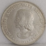 KM#854  ANTIGA MOEDA DE PRATA DA DINAMARCA  5 COROAS ANO DE 1964  SOB PRATA 800  PEÇA COM 17,0 g E COM 33,0 mm " CASAMENTO DA PRINCESA ANA MARIA "