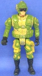 BRINQUEDOS E HOBBIES - BONECO SOLDADO COMANDOS EM AÇÃO - GI JOE ARTICULADO PEÇA COM 9,0 cm  PVC/PLÁSTICO  SEM ACESSÓRIOS