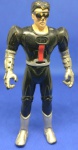 BRINQUEDOS E HOBBIES - ANTIGO BONECO ARTICULADO " STAR WARRIOR ESPAÇO FORÇA C CYBER GUARD 5 FIGURA DE AÇÃO CHAP MEI  " PEÇA COM 11,5 cm  PVC/PLÁSTICO