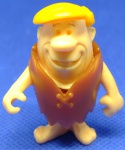 BRINQUEDOS E HOBBIES - PEQUENO BONECO " BARNEY RUBBLE " COM 4,0 cm  PVC / PLÁSTICO