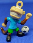 BRINQUEDOS E HOBBIES - ANTIGO BONECO EM PLÁSTICO TEMA FUTEBOL ( CHAVEIRO - SEM A ARGOLA ) PEÇA EM PLÁSTICO COM 5,0 cm