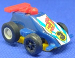 BRINQUEDOS E HOBBIES - MINI CARRINHO DE CORRIDA " PULL BACK ACTION " PLÁSTICO PEÇA COM 4,5 cm