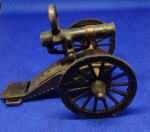 BRINQUEDOS E HOBBIES - ANTIGA METRALHADORA EM BRONZE ( APONTADOR - NÃO ESTA FUNCIONANDO ) PEÇA COM 7,0 cm / PEÇA DECORATIVA