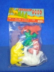 BRINQUEDOS E HOBBIES - RARIDADE ... PACOTE LACRADO DOS BRINQUEDOS " T R O L " TEMA AS BICHARADAS 7 PEÇAS