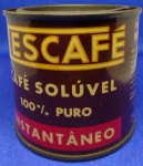 RARA LATA DO CAFÉ SOLÚVEL NESCAFÉ DA NESTLE  ( REF.: PESO LÍQUIDO 50 g = LATA PEQUENA ) PEÇA EM EXCELENTE ESTADO DE CONSERVAÇÃO