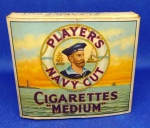 MAGNÍFICA EMBALAGEM ( BOX - INTEIRA ) DOS CIGARROS  " PLAYER'S NAVY CUT "  INGLATERRA