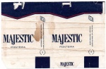 ANTIGA EMBALAGEM DE CIGARROS " MAJESTIC "  COMPANHIA SUDAN DE PRODUTOS DE TABACO