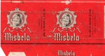 ANTIGA EMBALAGEM DOS " CIGARROS MISBELA " EXEMPLAR INTEIRO ....  CIA. LOPES SÁ INDUSTRIAL DE FUMOS