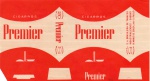 ANTIGA EMBALAGEM DOS " CIGARROS PREMIER " EM ESTADO DE NOVA ***  SABRATI