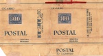 RARA EMBALAGEM DOS " CIGARROS POSTAL " COM PREÇO IMPRESSO ( P.I )  CIA. LOPES SÁ INDUSTRIAL DE FUMOS *** EMBALAGEM INTEIRA
