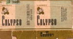 RARA EMBALAGEM DOS " CIGARROS CALYPSO " COM PREÇO IMPRESSO ( P.I )  CIA. LOPES SÁ INDUSTRIAL DE FUMOS